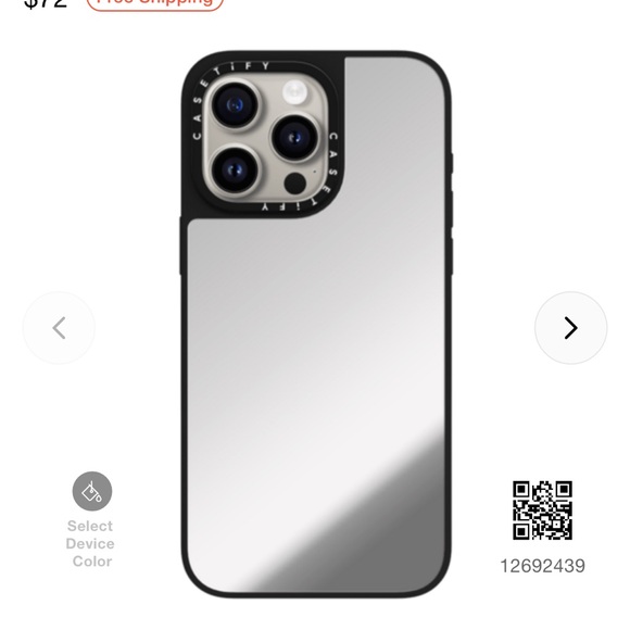 Casetify phone case (mirror) - Picture 4 of 4
